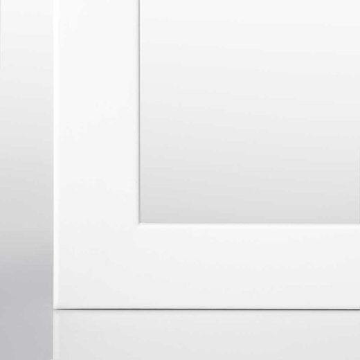 Bilderrahmen (A3) in Weiß (matt) mit Acrylglas (3cm Rahmenleiste)