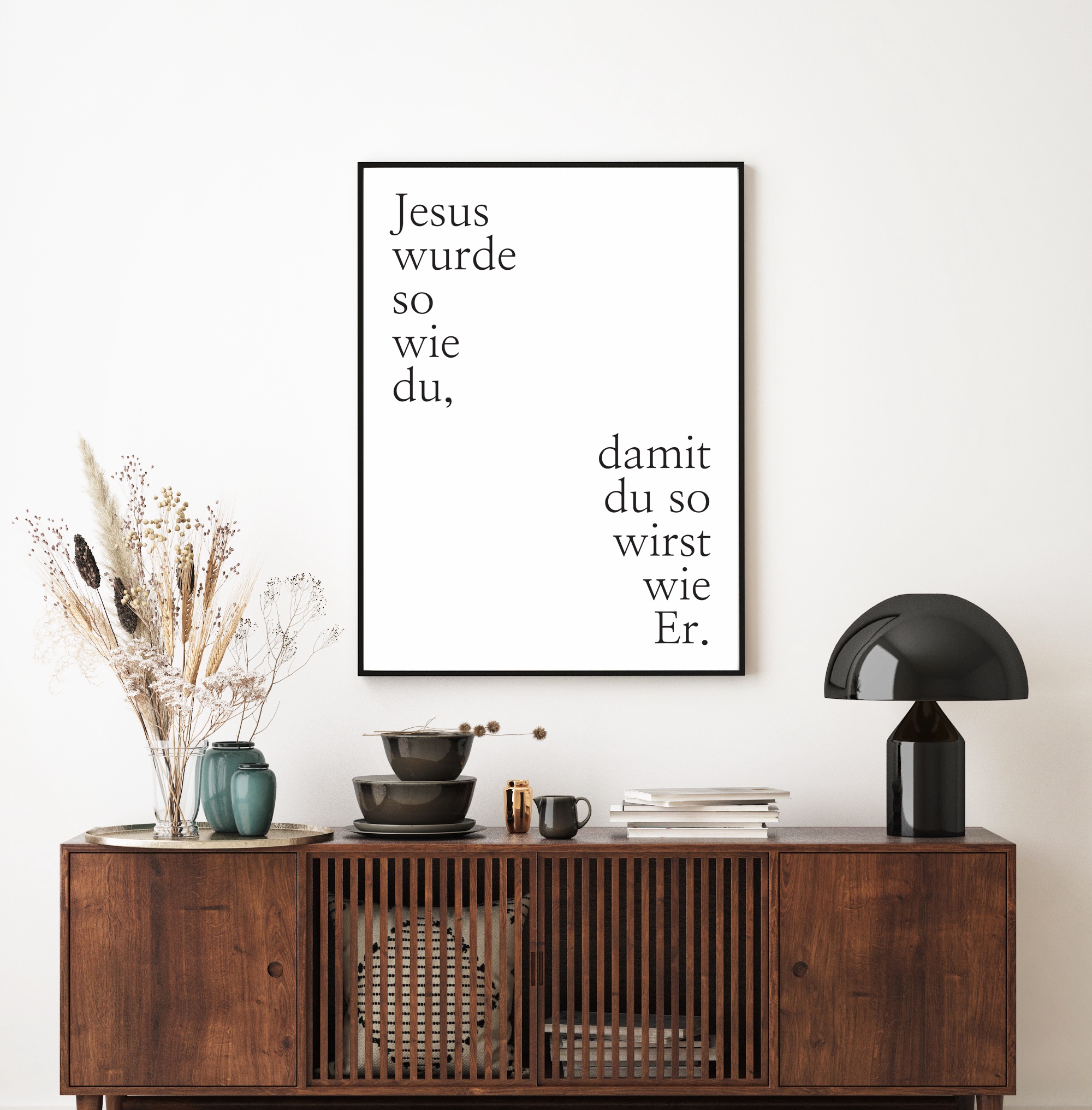Poster A3 Wie Jesus werden