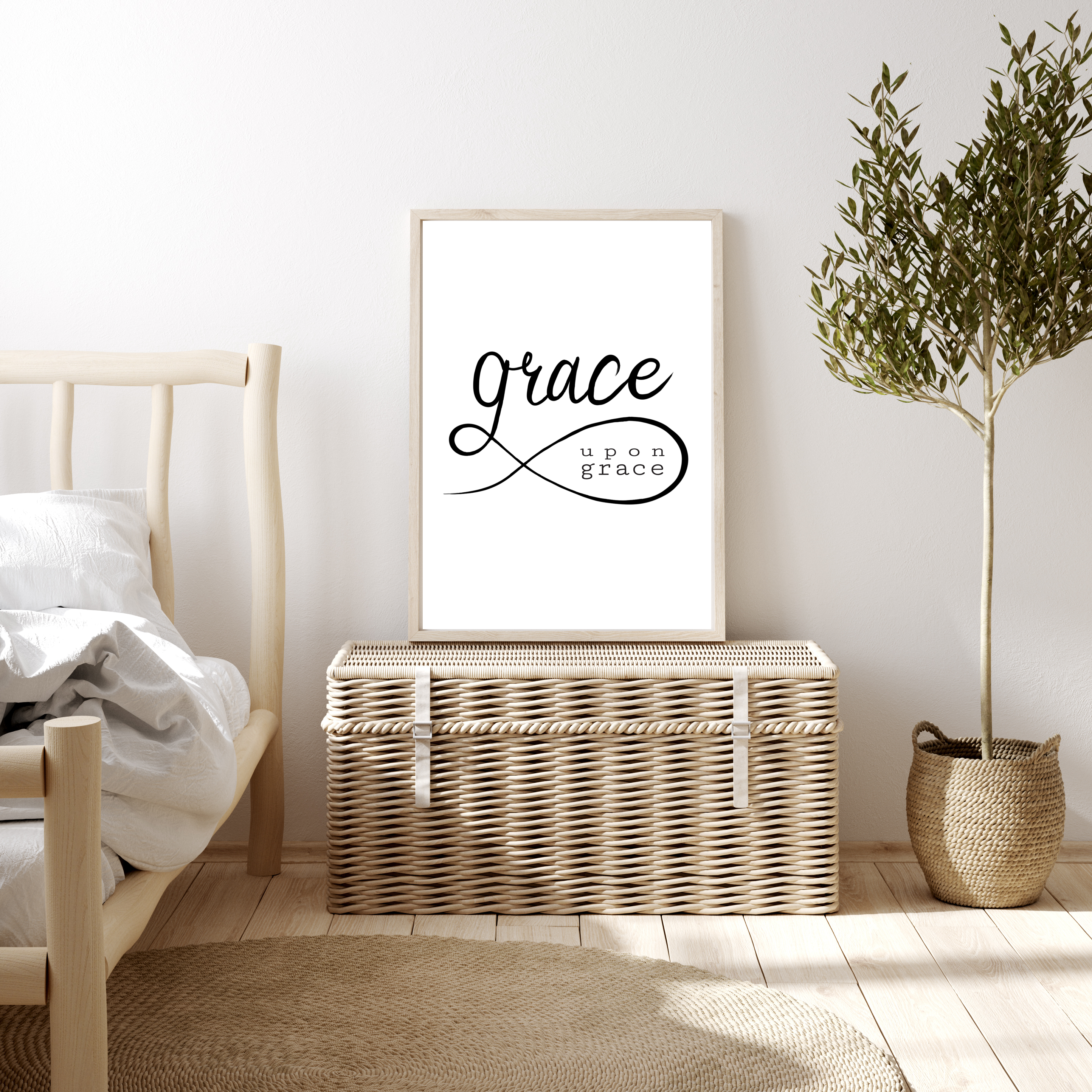 Poster Grace upon Grace - Johannes 1,16